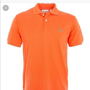 Lacoste Orange Polo Shirt 6